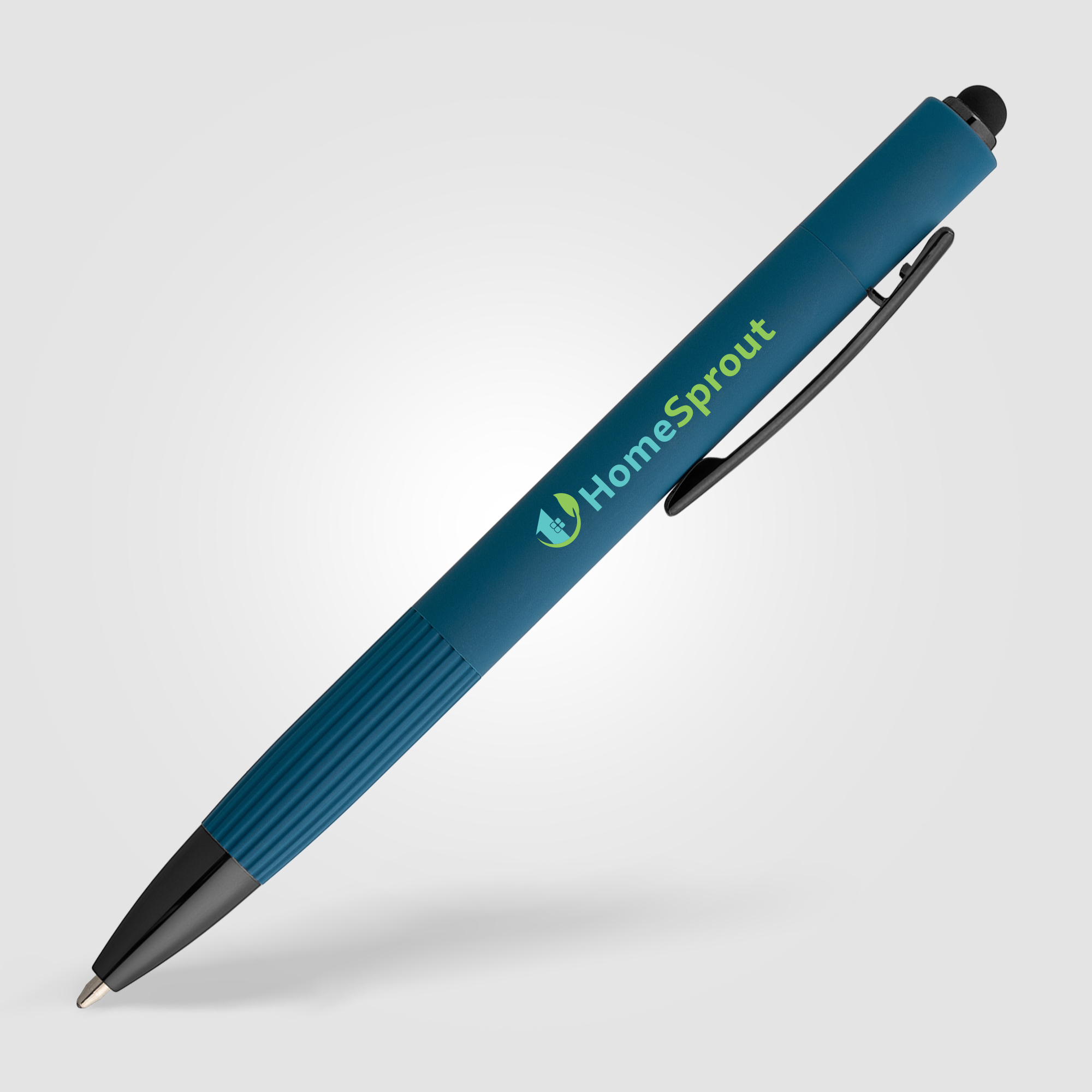 Saga Recycled Aluminum Bolt Action Stylus Pen 12