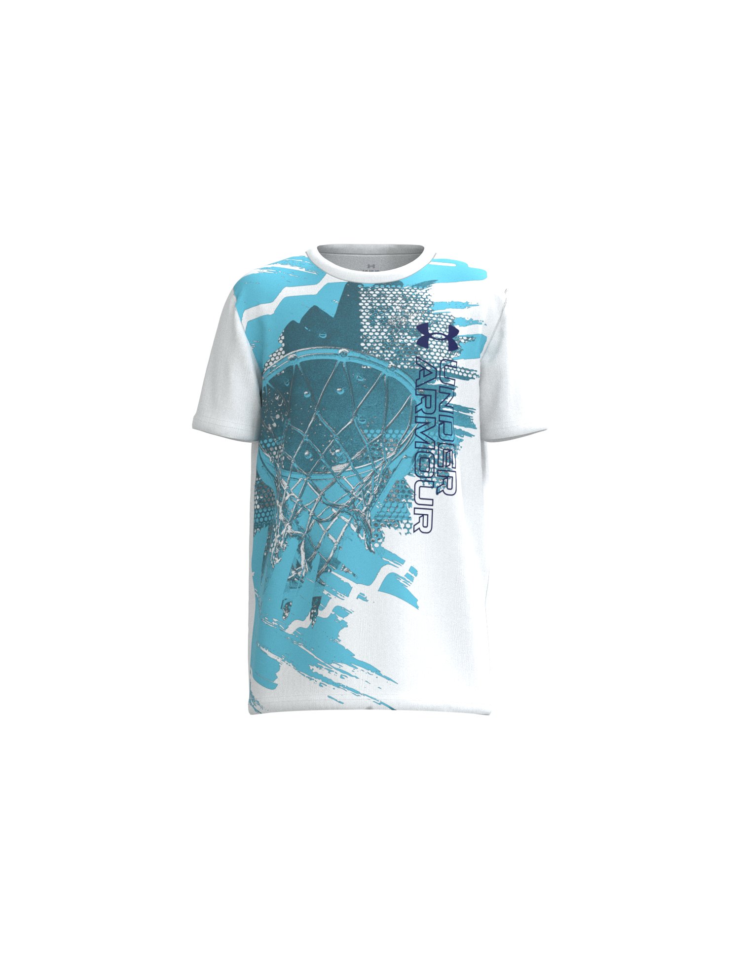 Boys' UA Hoop Backboard Short Sleeve 2