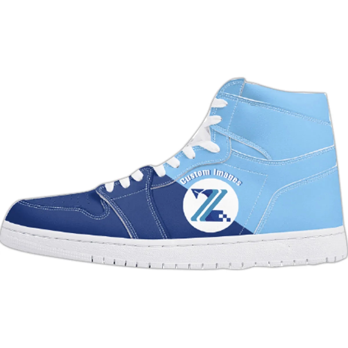 High Top Leather Sneakers 1