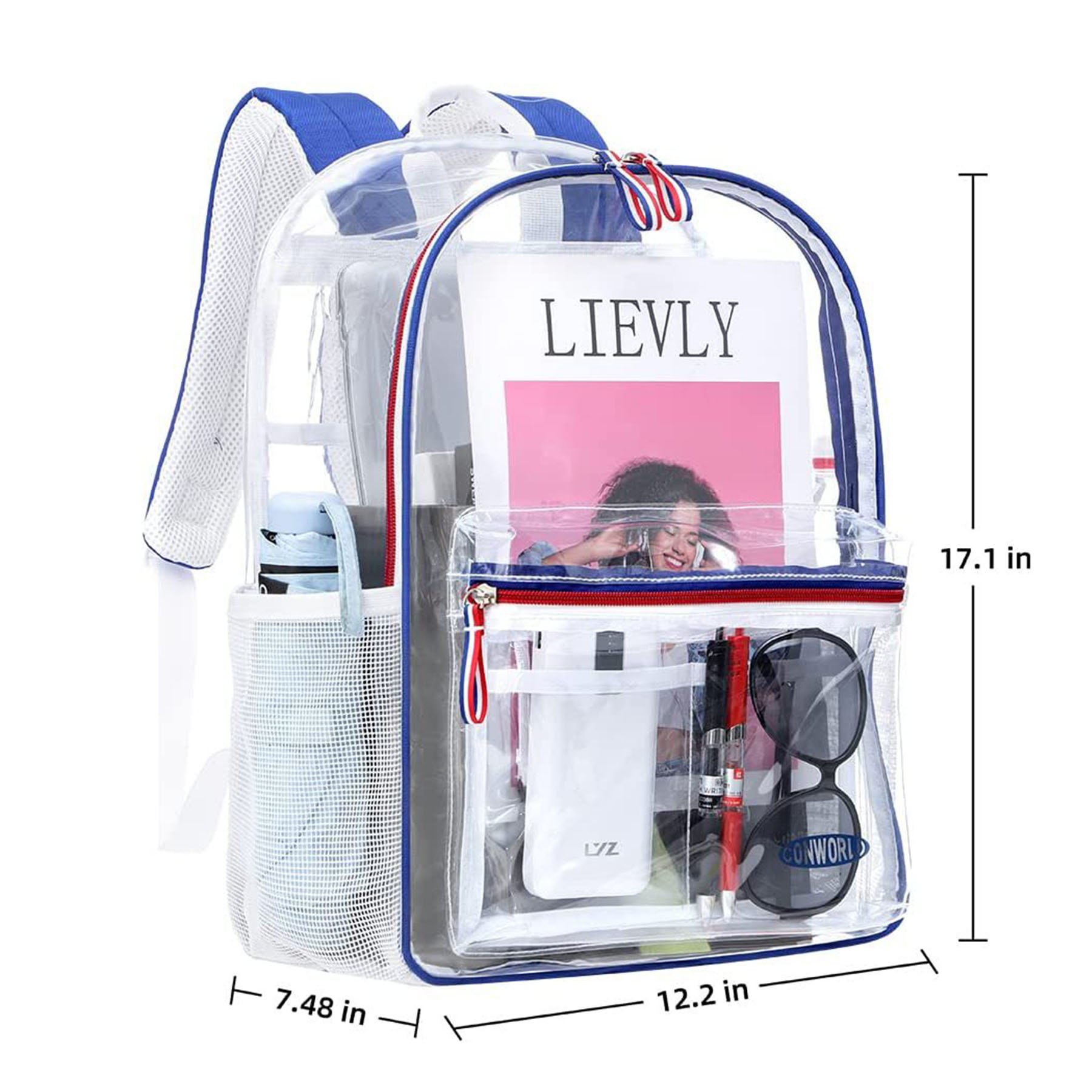 PVC Transparent Backpack 2