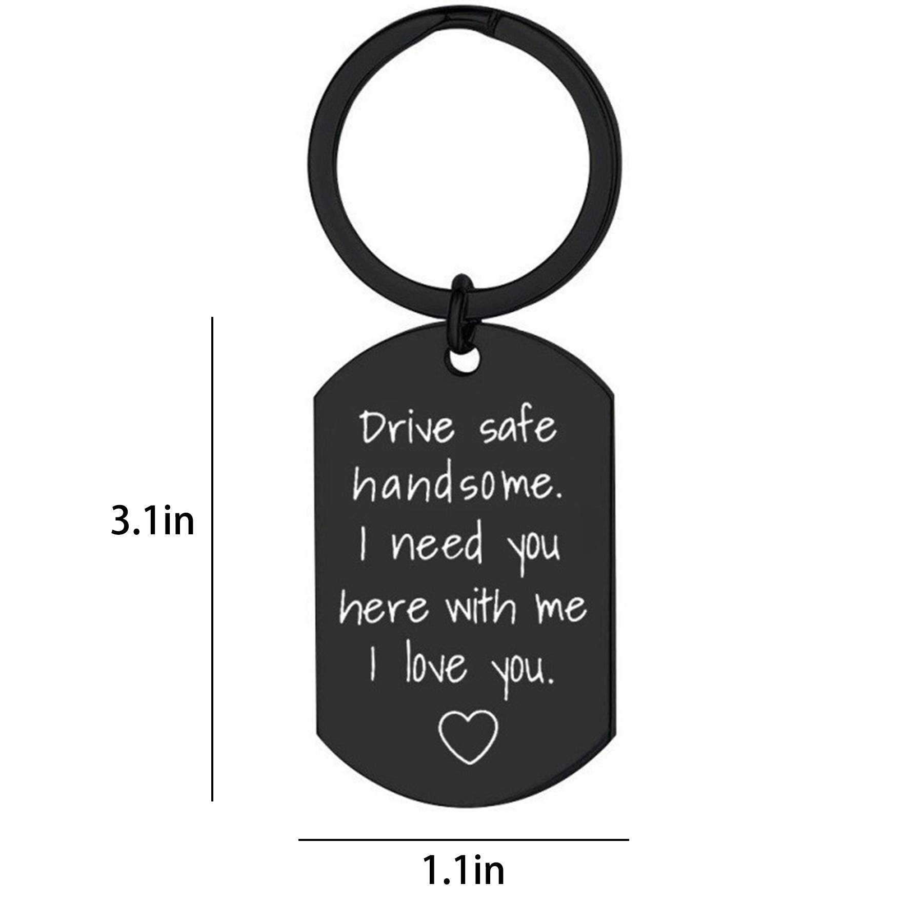 Customizable stainless steel multi-style keychain 1