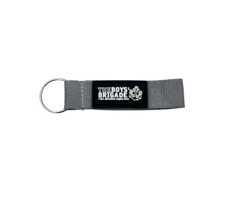 Polyester Short Lanyard with Soft PVC Label 2