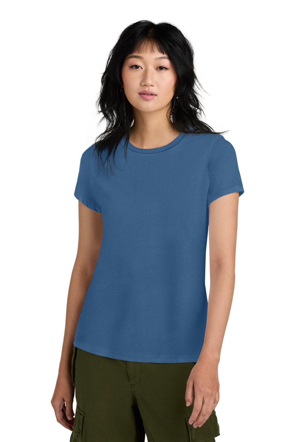 District Women's Perfect Weight Tee. DM104L 190