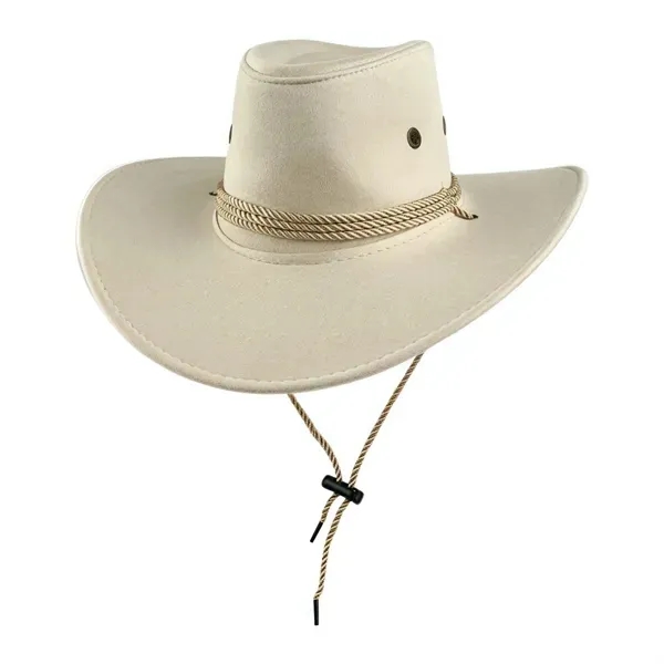 Suede Cowboy Hat - Premium Quality Western Headwear 8