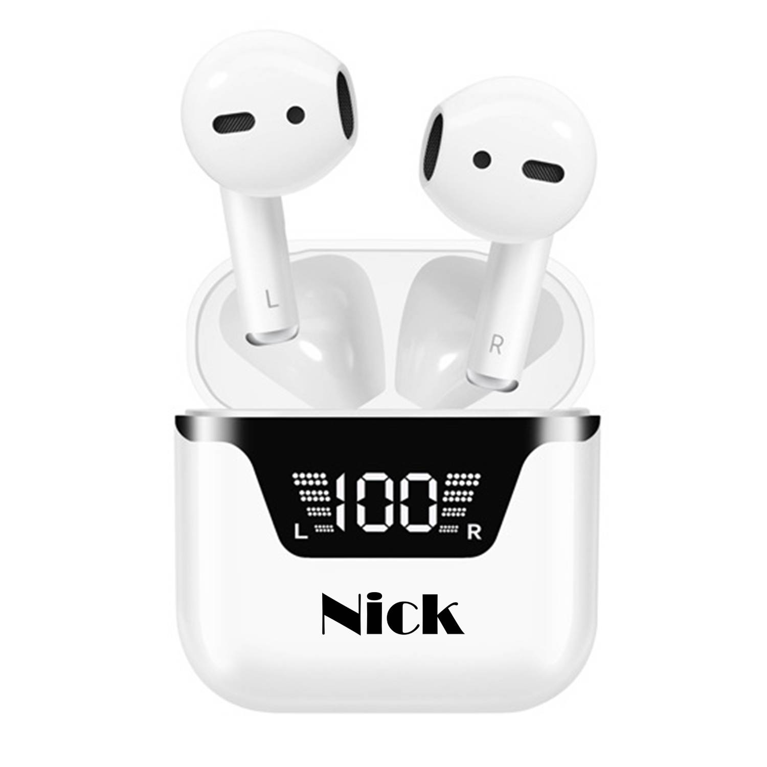 Wireless Noise Canceling Bluetooth 5.2 Earbuds Semi-in-ear