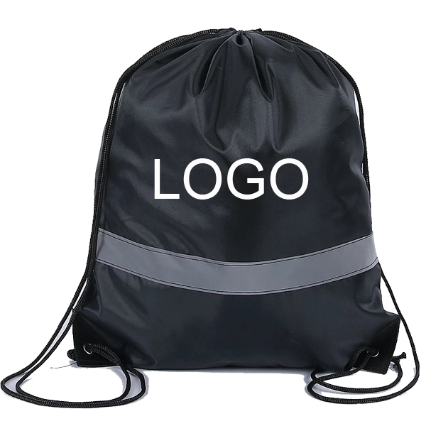 Reflective Safety Drawstring Bag (190T) 2