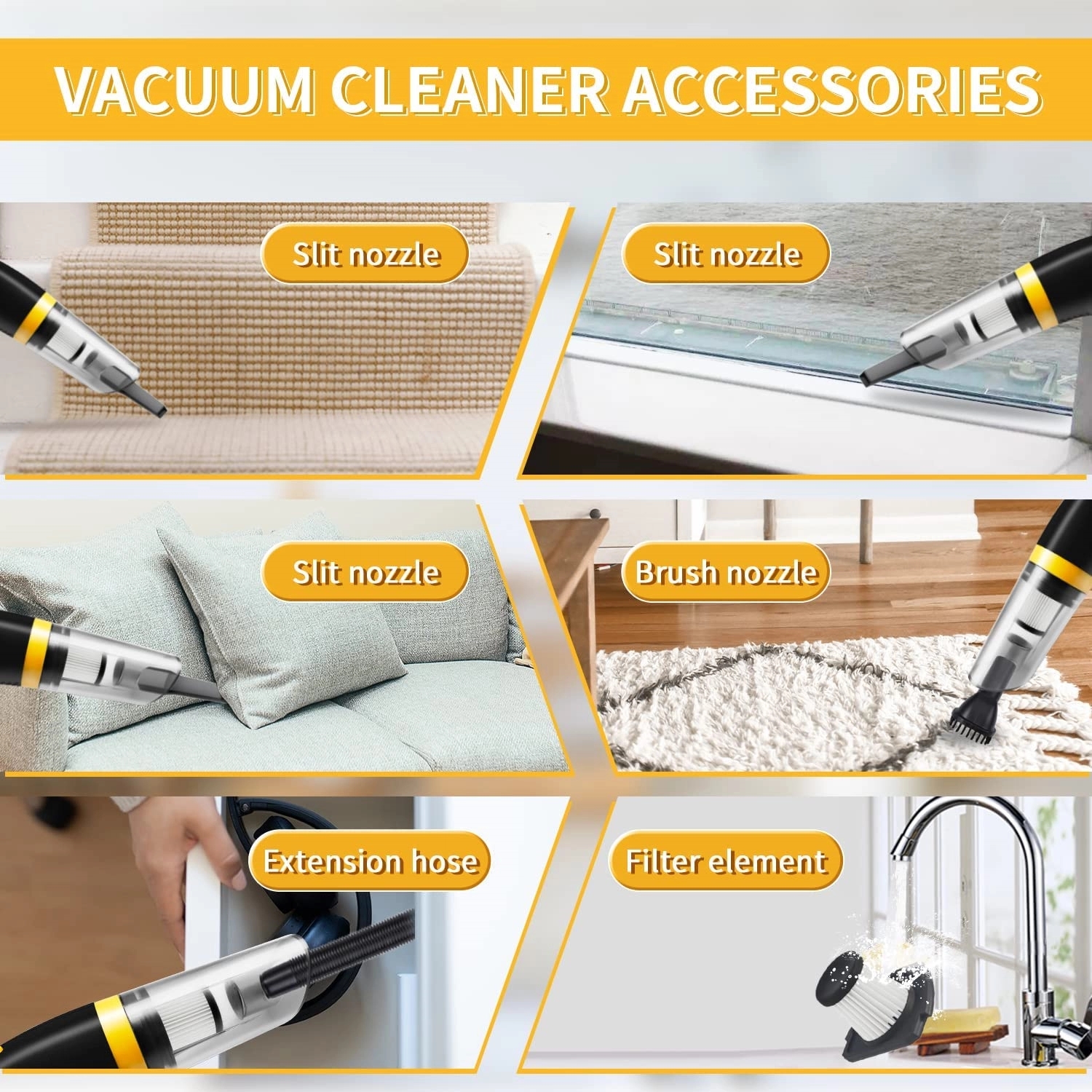 Rechargeable Vacuum Cleaner For Car And Home 2