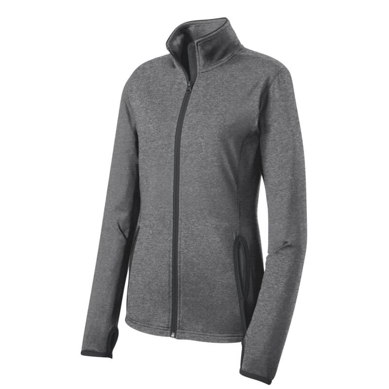Sport-Tek Women's Sport-Wick Stretch Contrast Full-Zip Jacket. 37