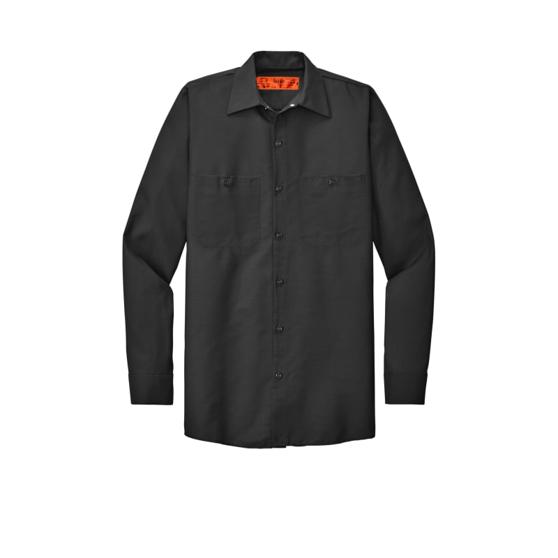Red Kap Long Size, Long Sleeve Industrial Work Shirt. 36
