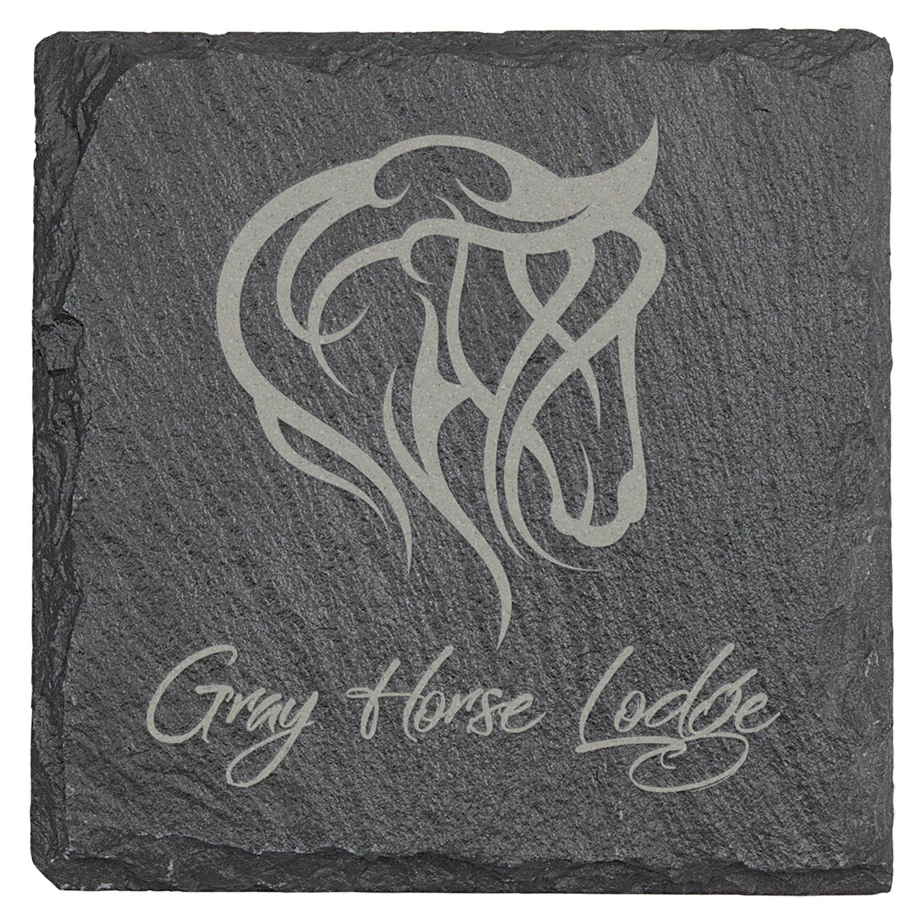 4" x 4" Square Slate Coaster 3