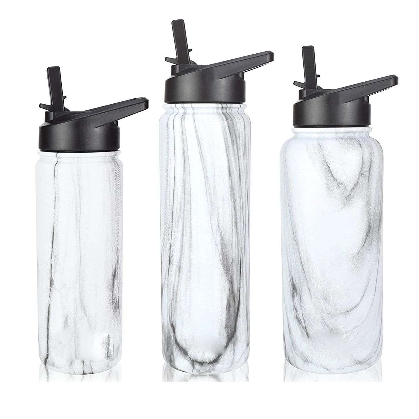 32oz Sports Water Bottle with Grain, custom water bottle with logo imprint 3