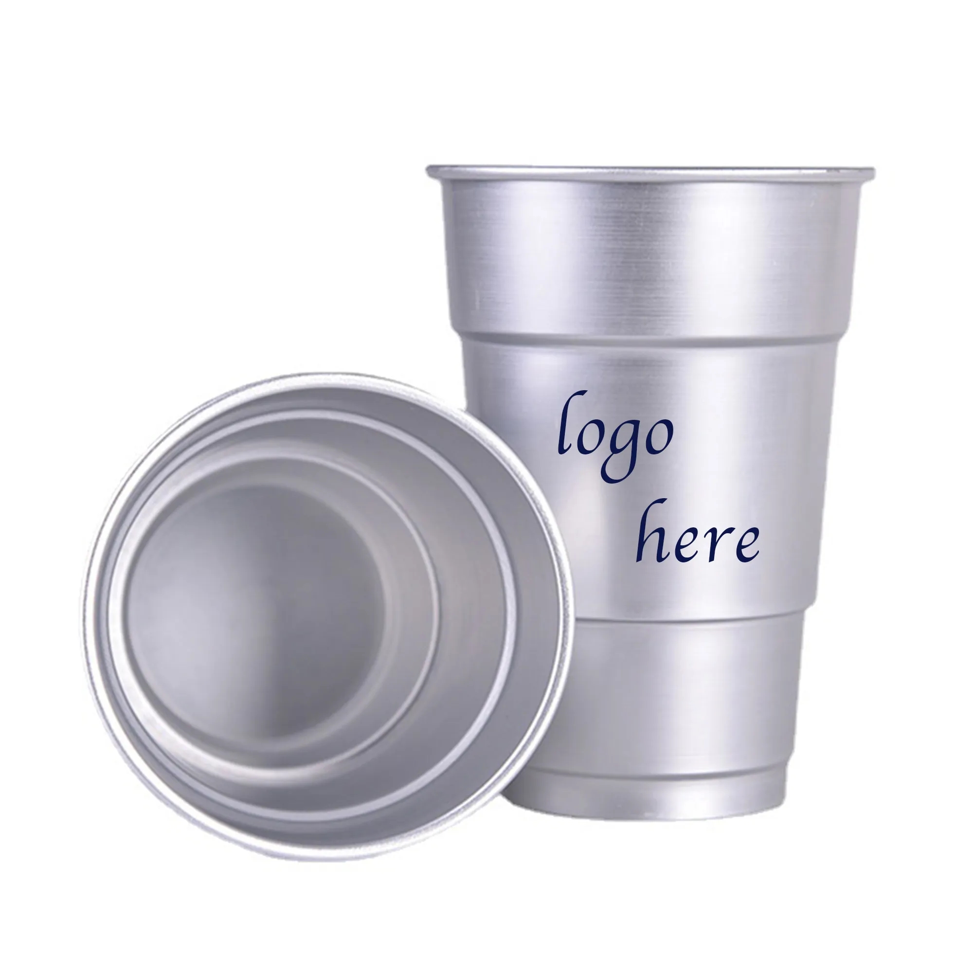 16oz Recyclable Aluminum Party Cup 1