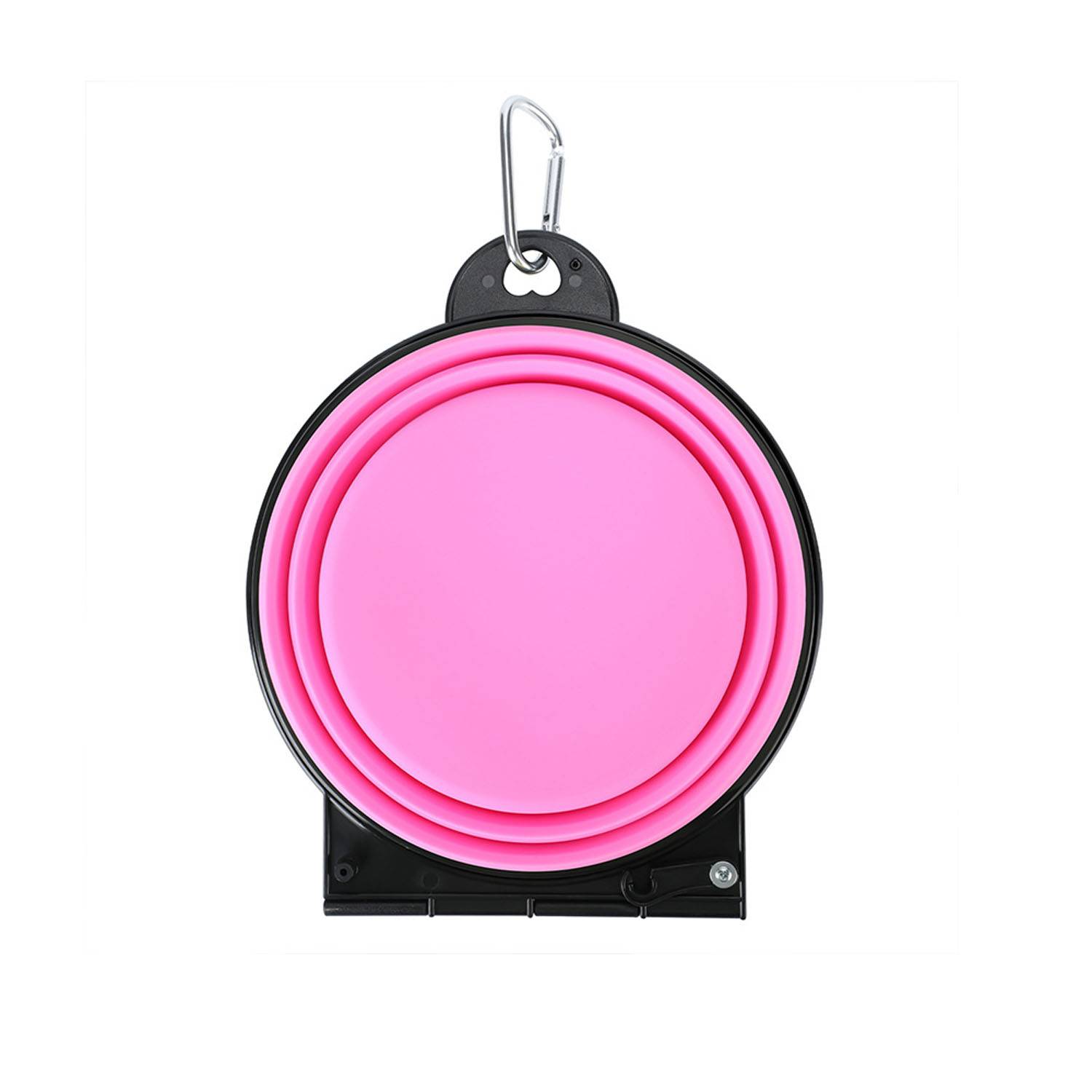 Lightweight Portable Collapsible Dual Pet Bowl 6
