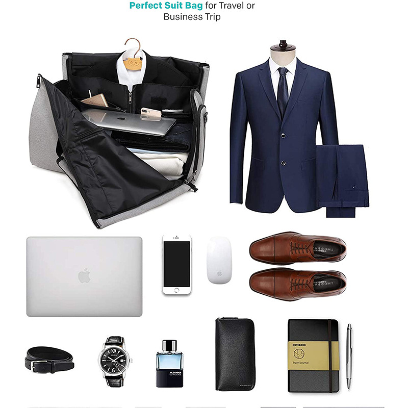 55L Hanging Suitcase Suit Business Duffle Bag 2