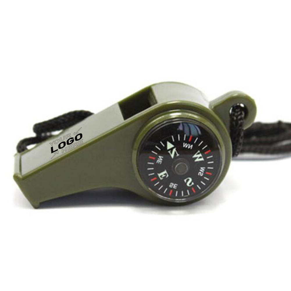 3-in-1 Compass Thermometer Whistle 4