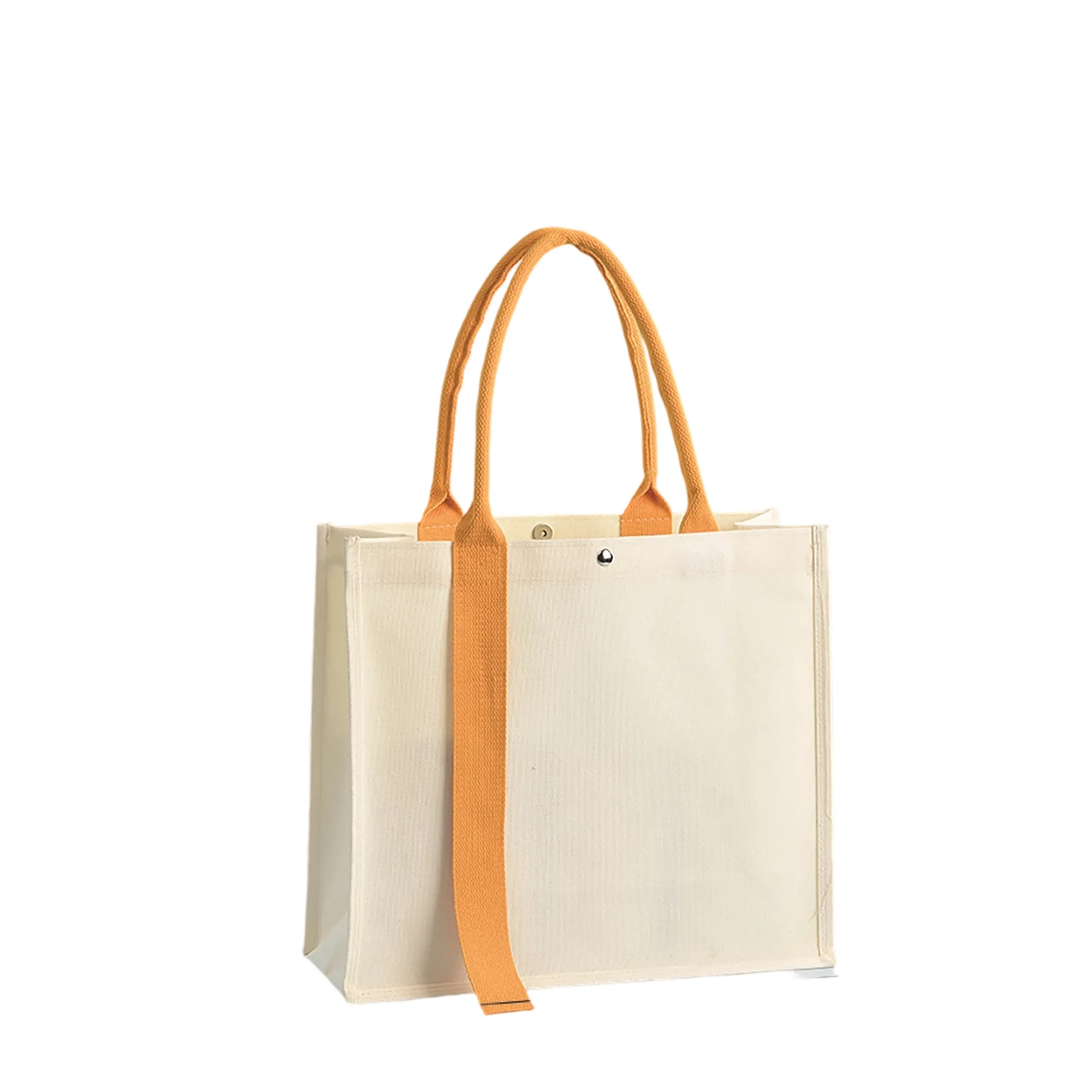Canvas Organizer Tote, custom tote bag with logo imprint 2