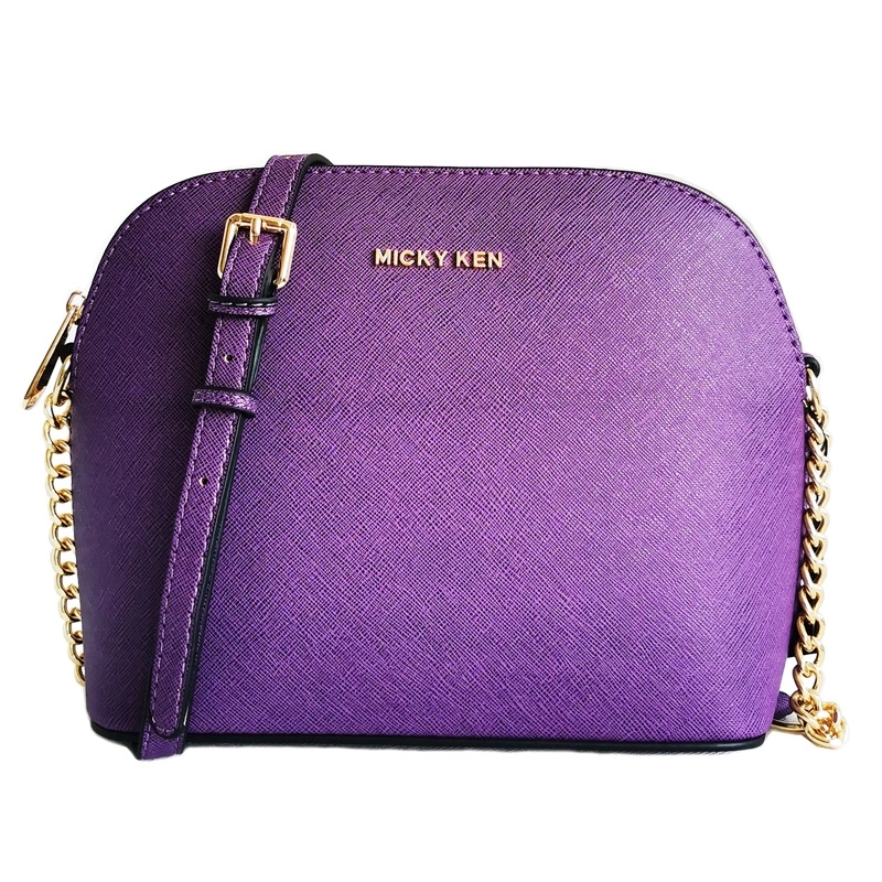 Cross Leather Shoulder Chain Small Shell Bag 6