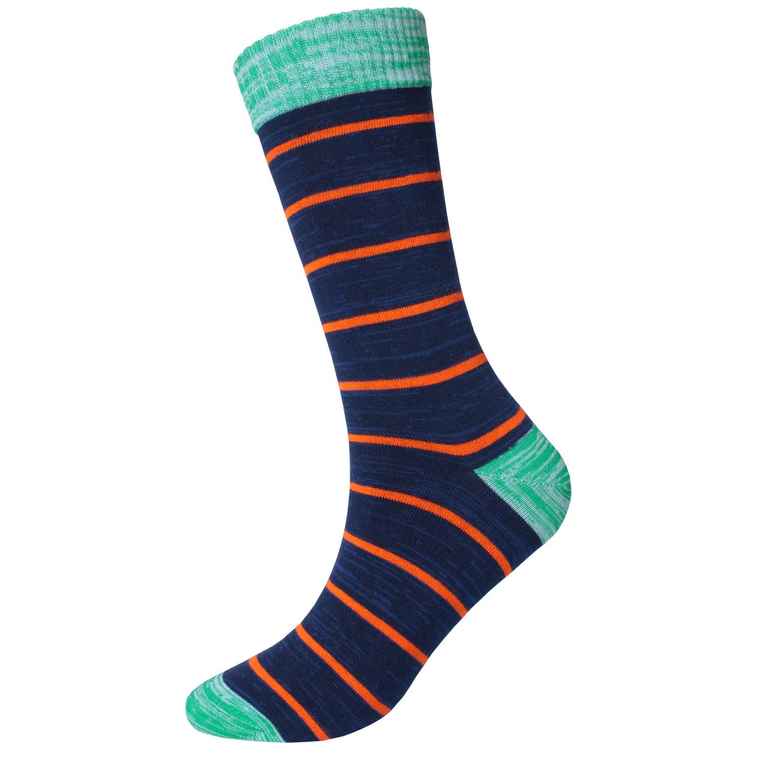 Cotton Knee-High Striped Socks 4
