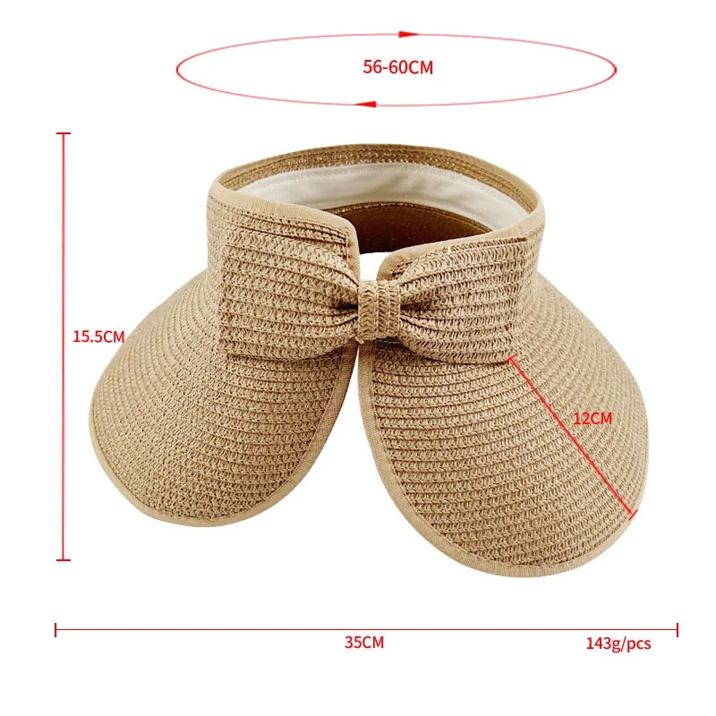 Summer Foldable Straw Hat 7