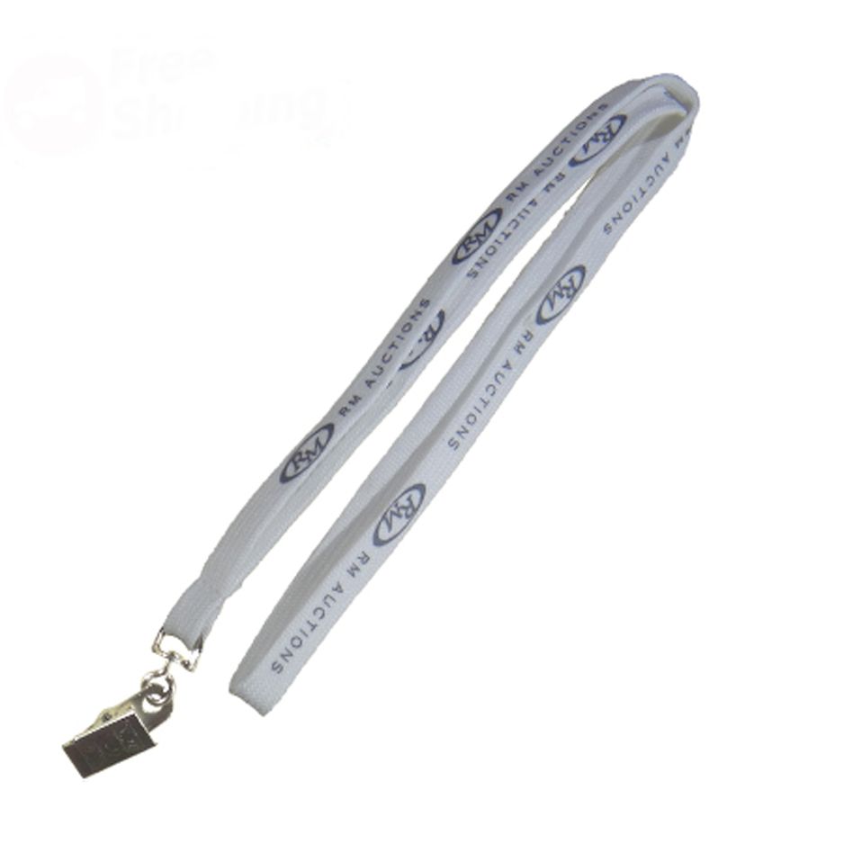 Tubular Polyester Lanyard - 1/2 inch 1