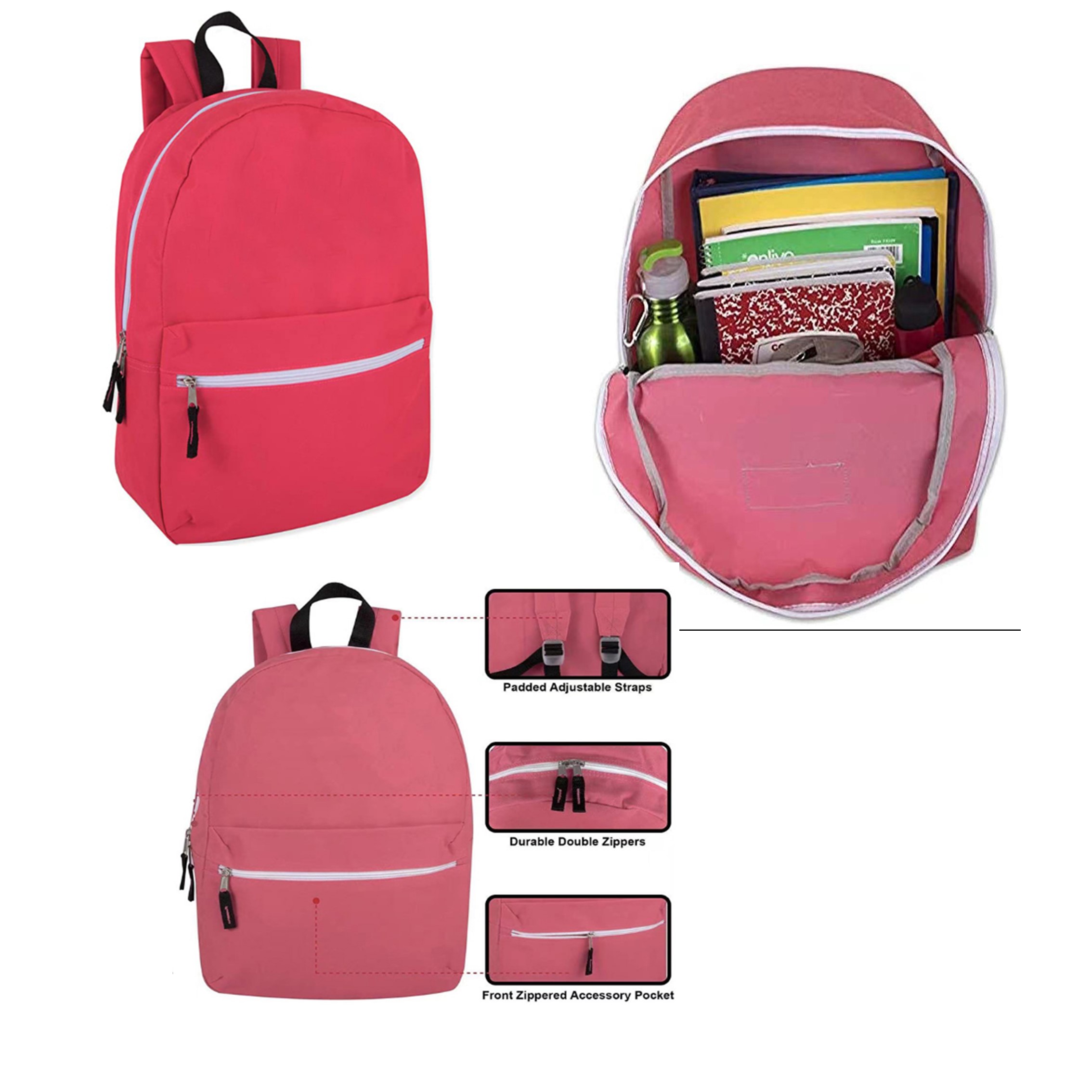 Heather Custom Laptop Backpack 2