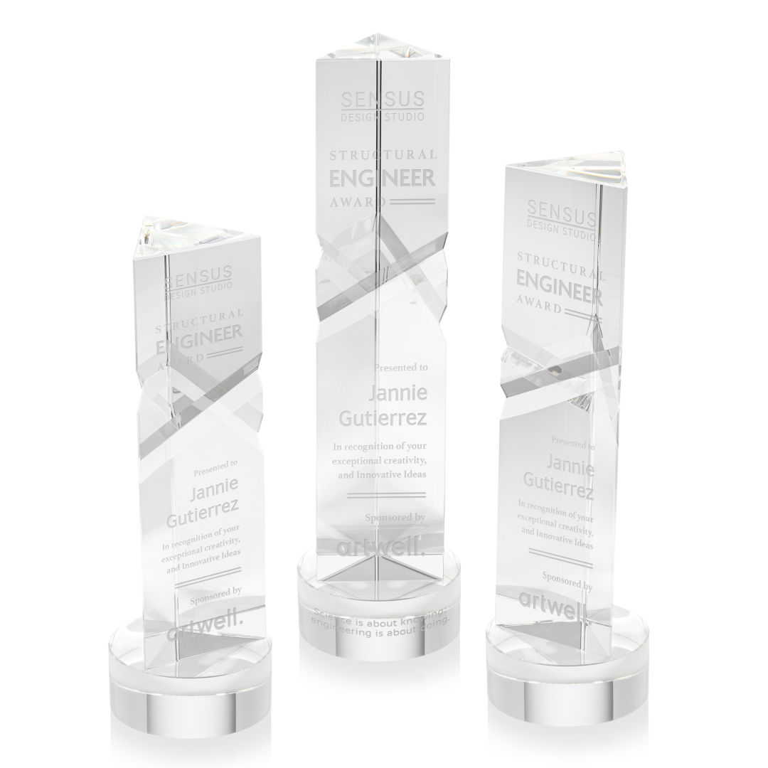 Oakham Award on Stanrich Base - Clear