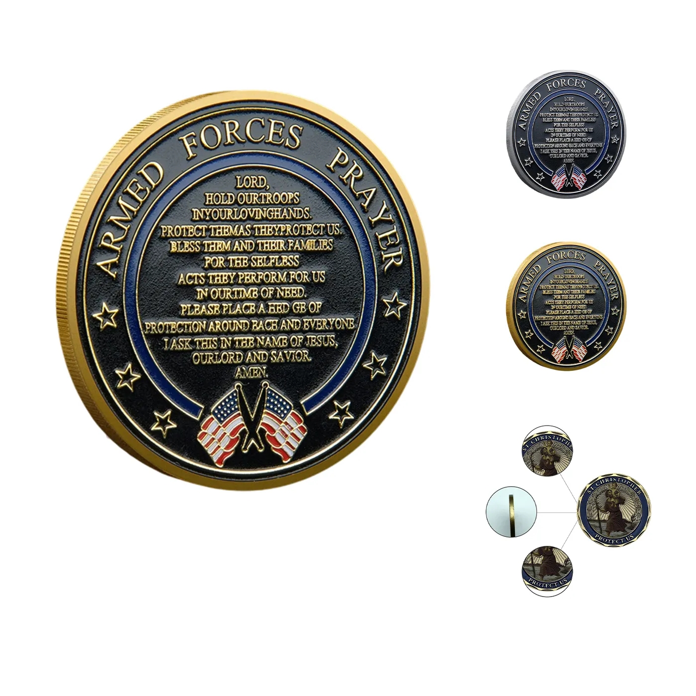 Challenge Coin Zinc Alloy 4