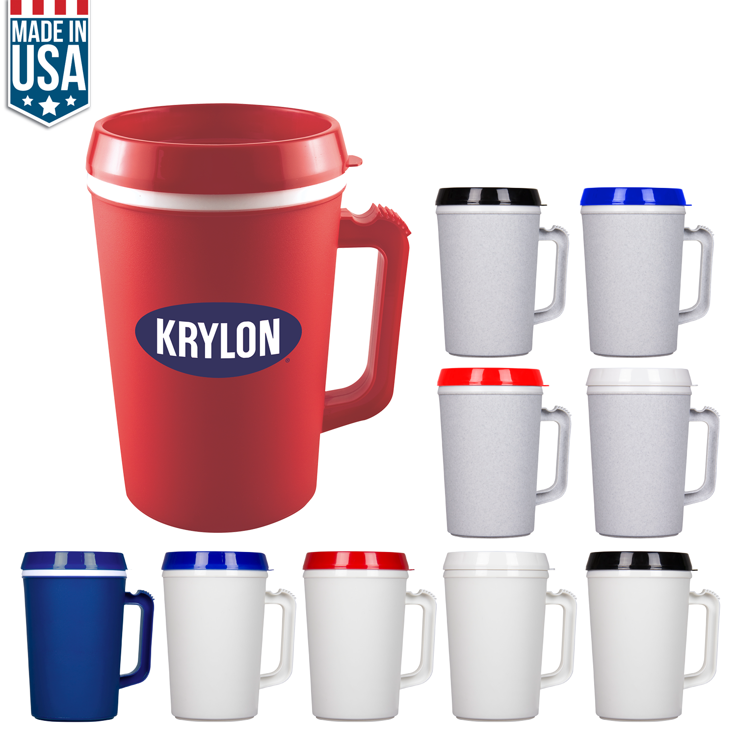 34 Oz Insulated Mug 16