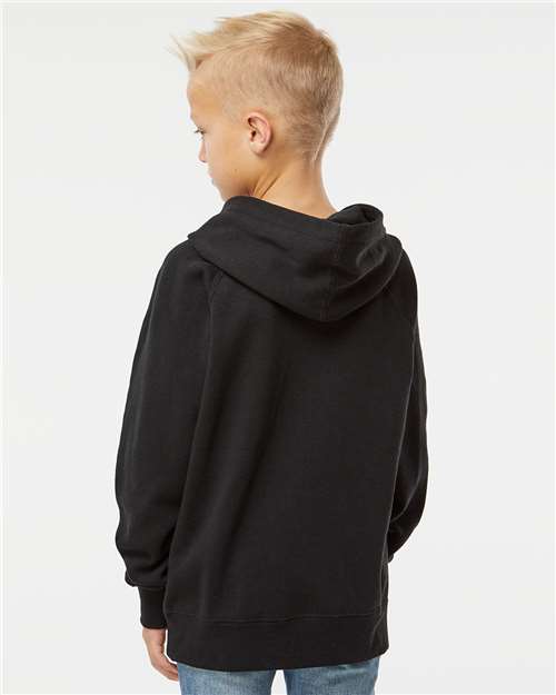 Youth Lightweight Special Blend Raglan Hooded Sweatshirt - PRM15YSB 21