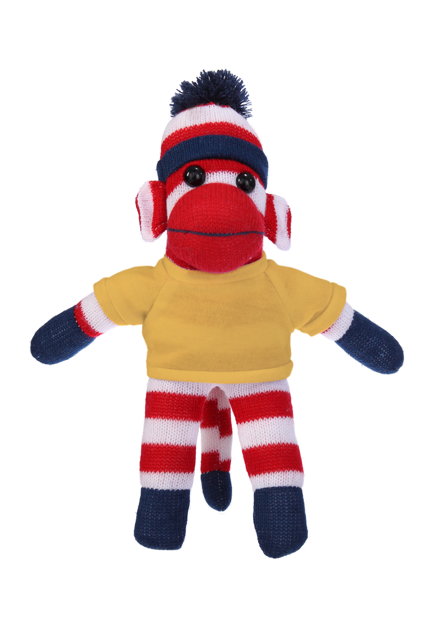 Plush Patriotic Sock Monkey with Tee 19