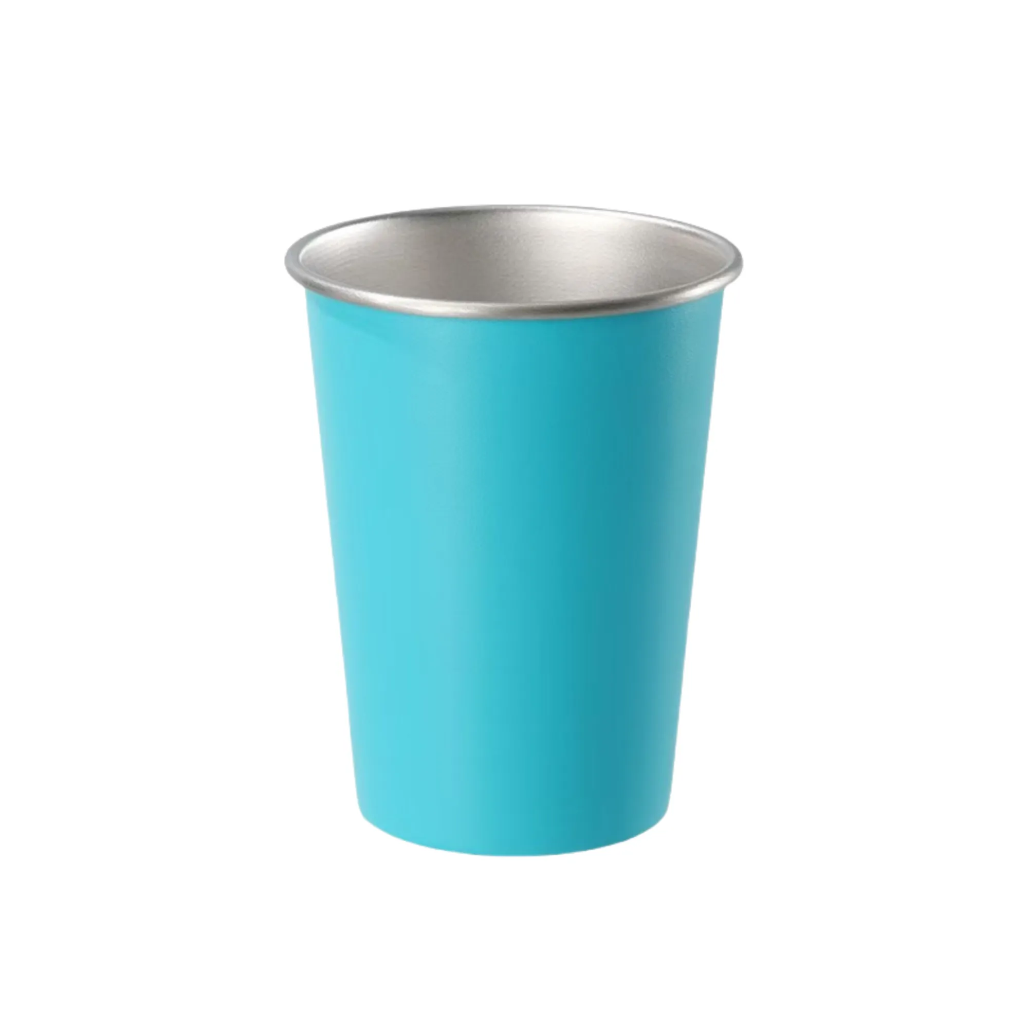 12oz Stainless Steel Cups Stackable Metal Drinking Glasses 5