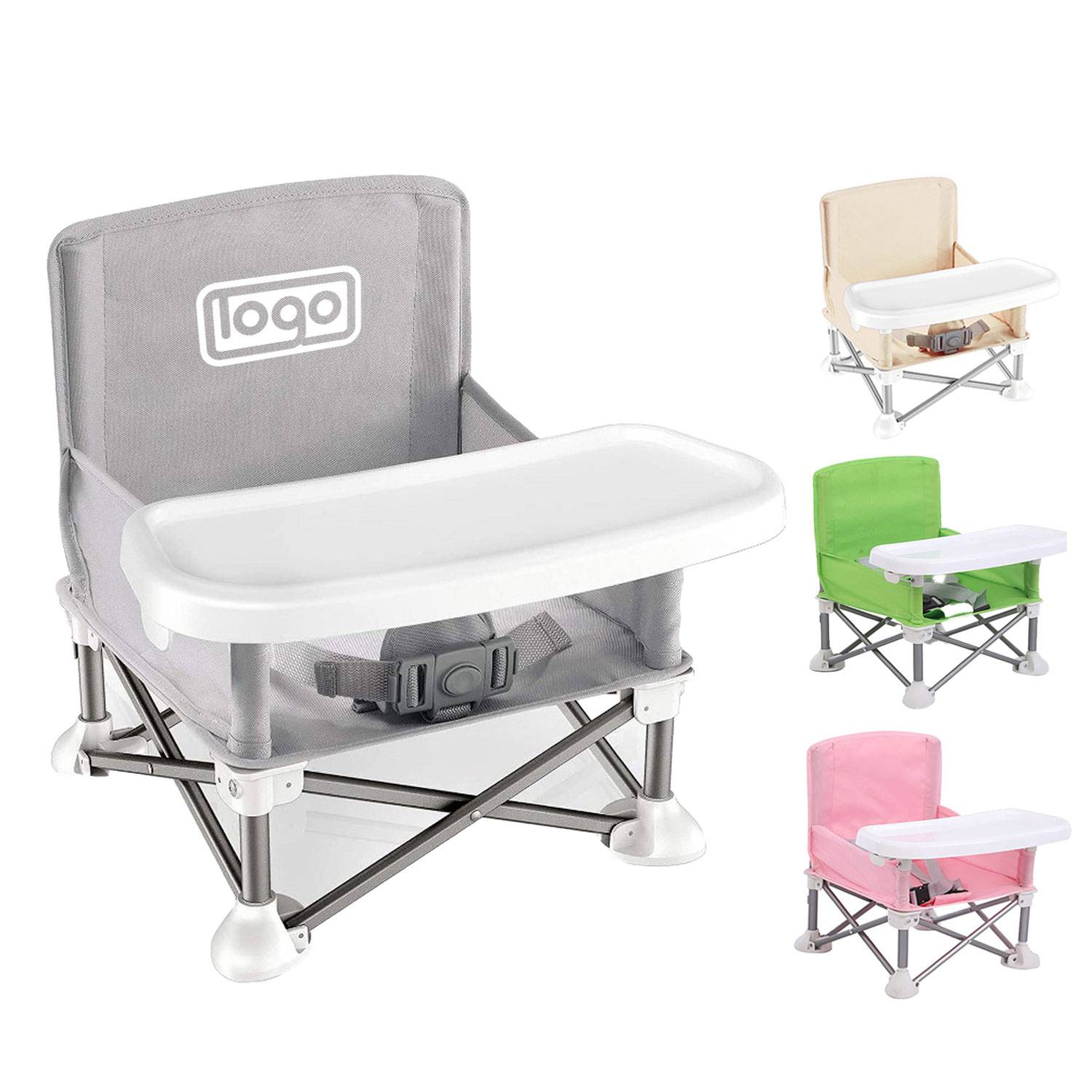 Portable Foldable Toddler Feeding Chair - Safe for Travel 3