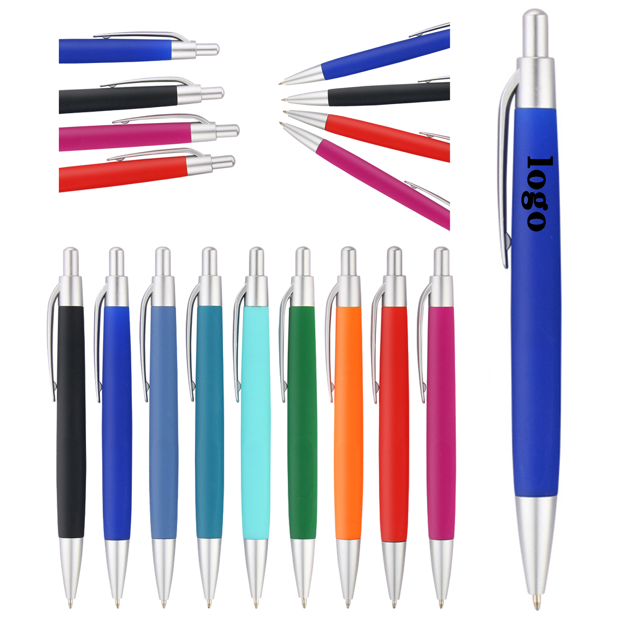 Smooth Writing Plastic Ballpoint Pen 2