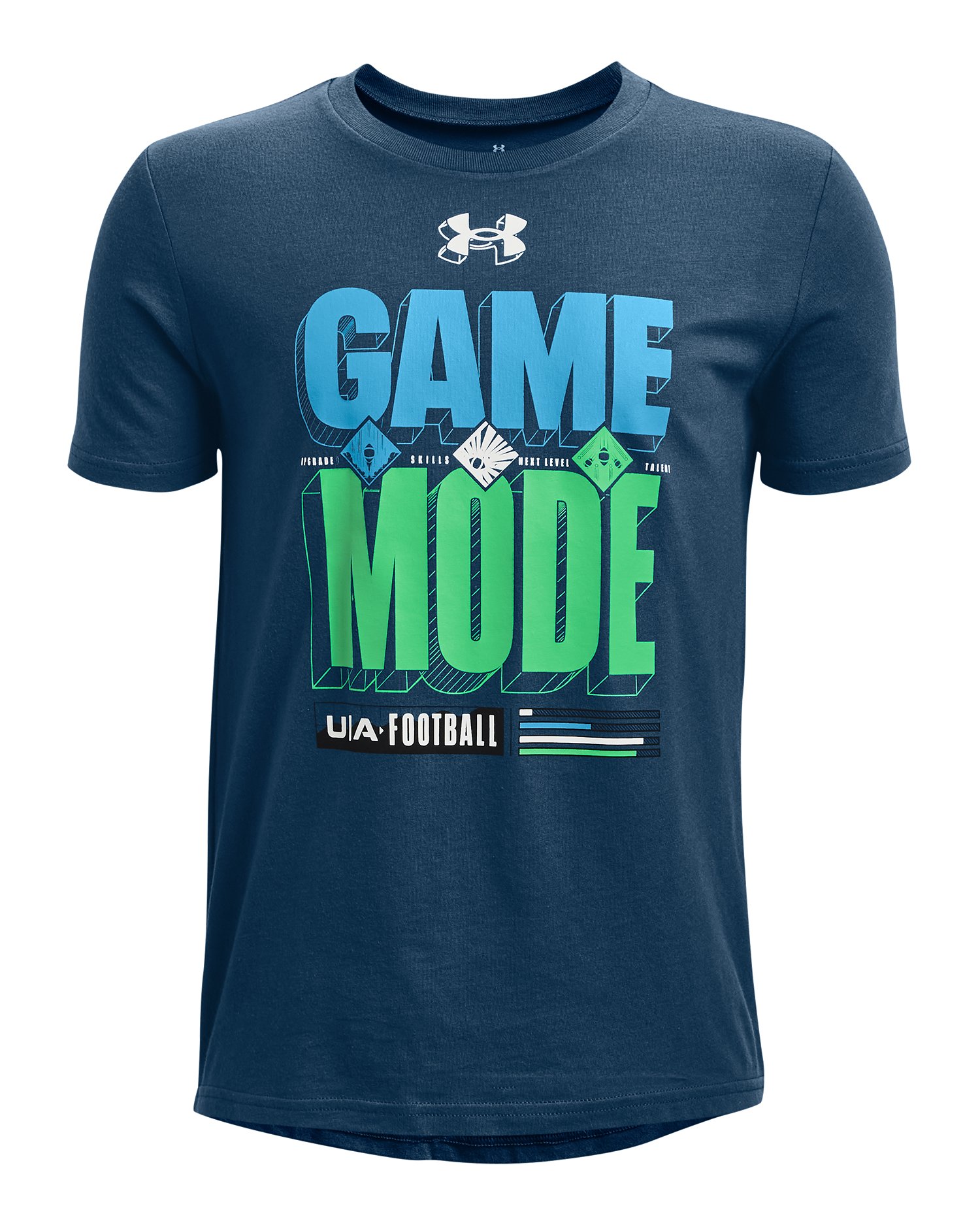 Boys' UA Game On Football Short Sleeve 2