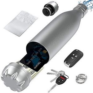 17 Oz. Vacuum Water Bottle w/Diversion Safe, custom water bottle with logo imprint 2