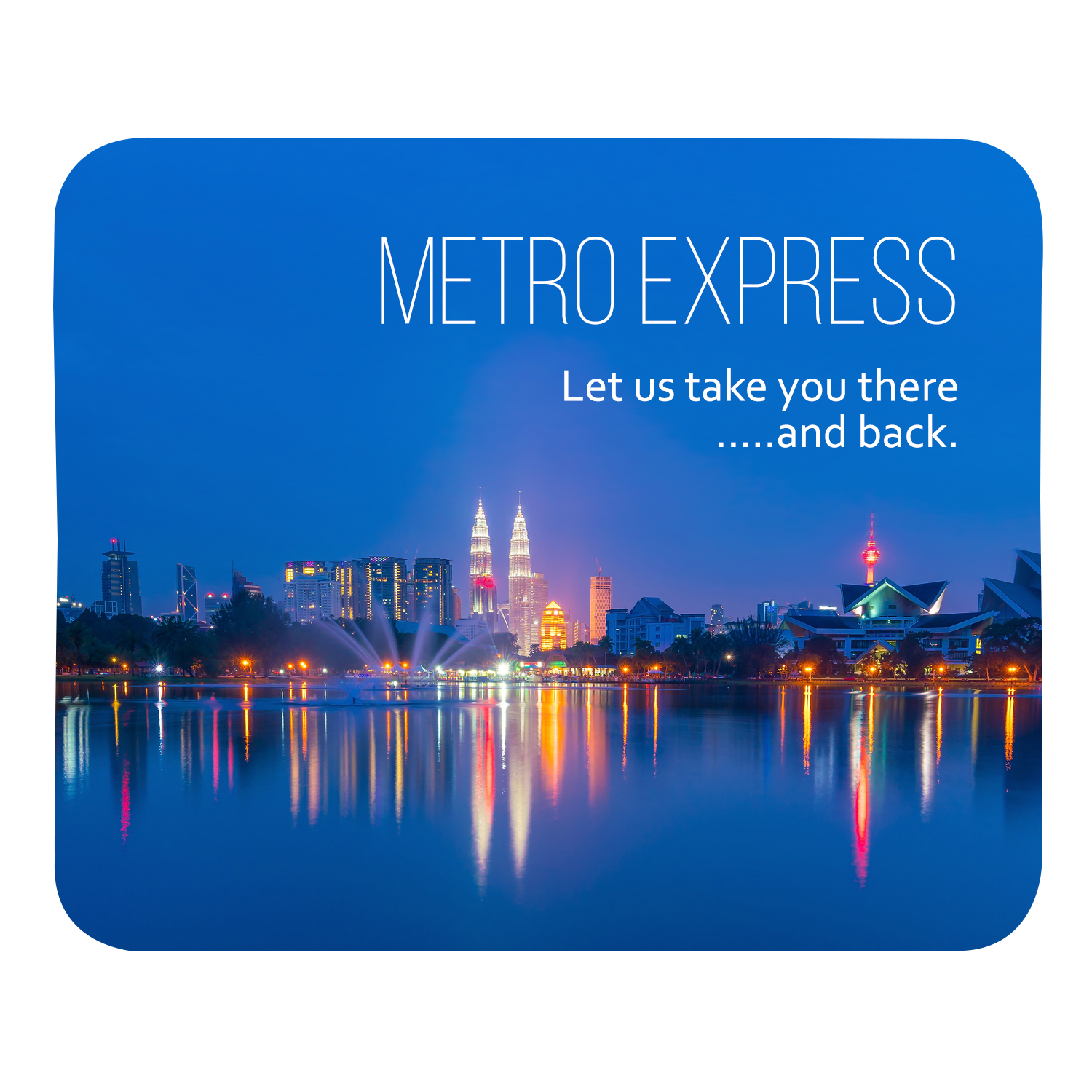 Sublimated Rubber Back Mouse Pad 1