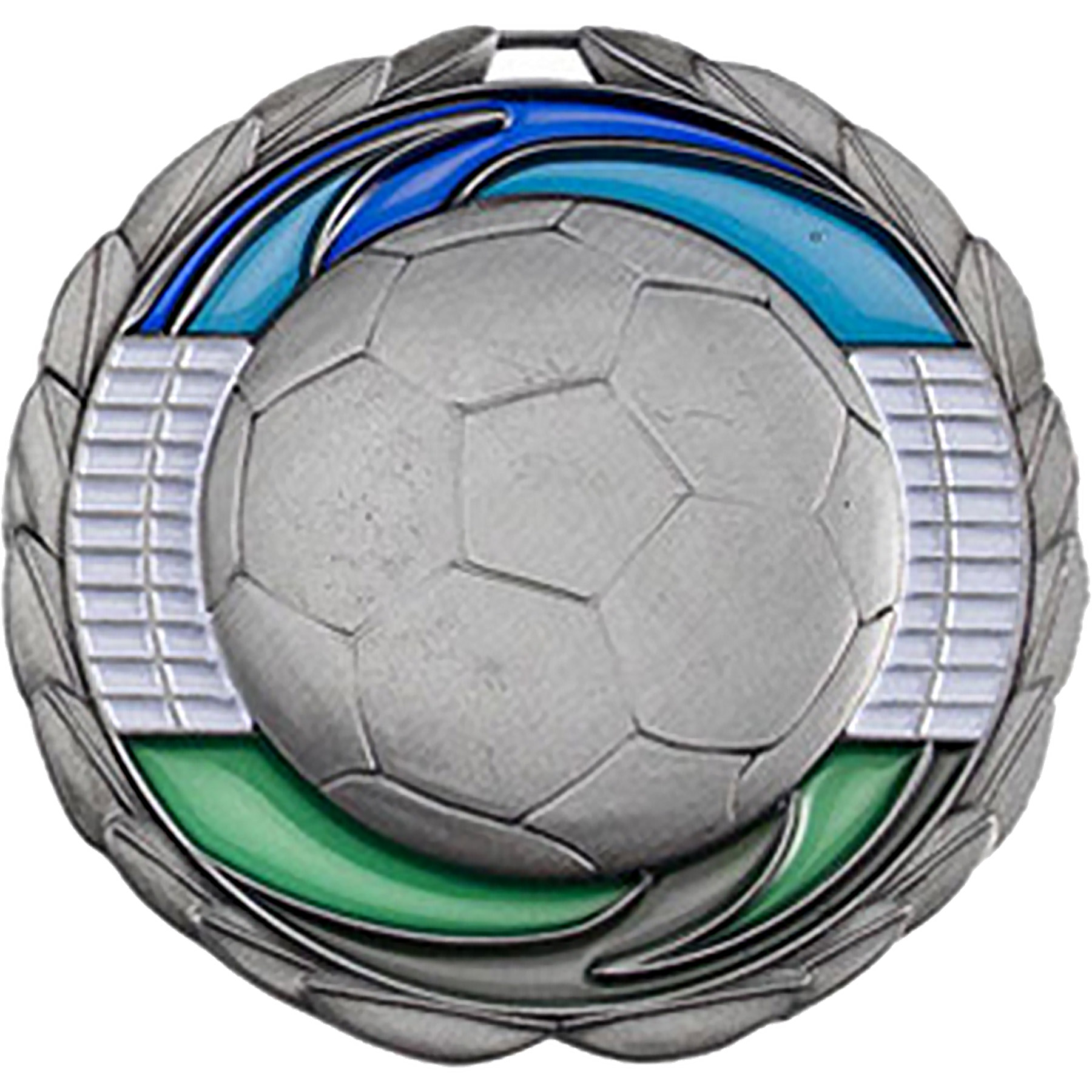 Stock Color Medals: Soccer 4