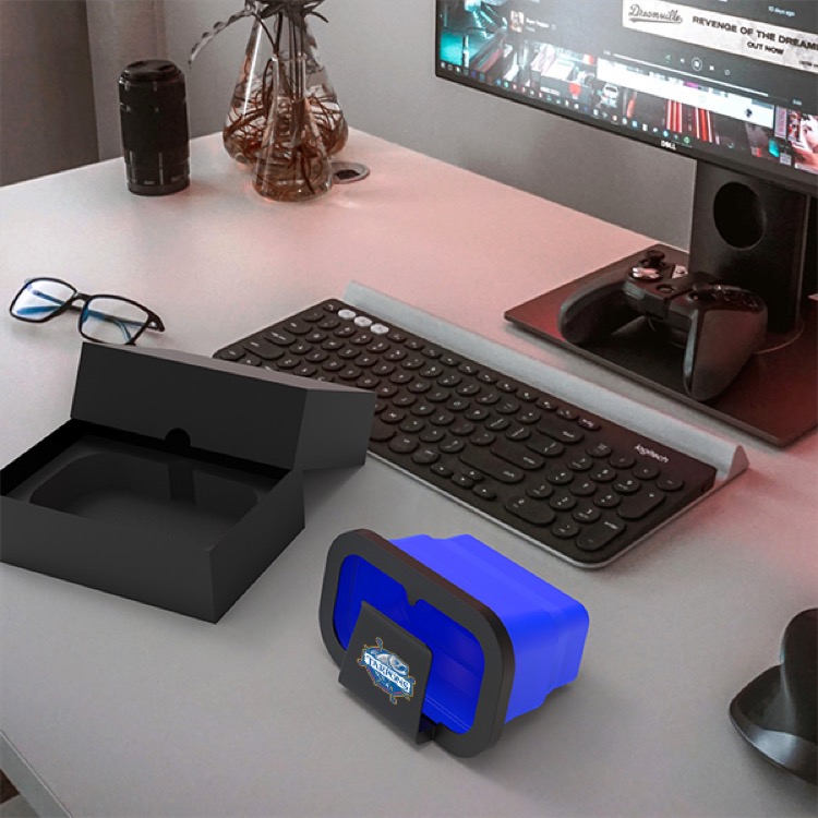 Retractable Virtual Reality Glasses w/Gift Box 12