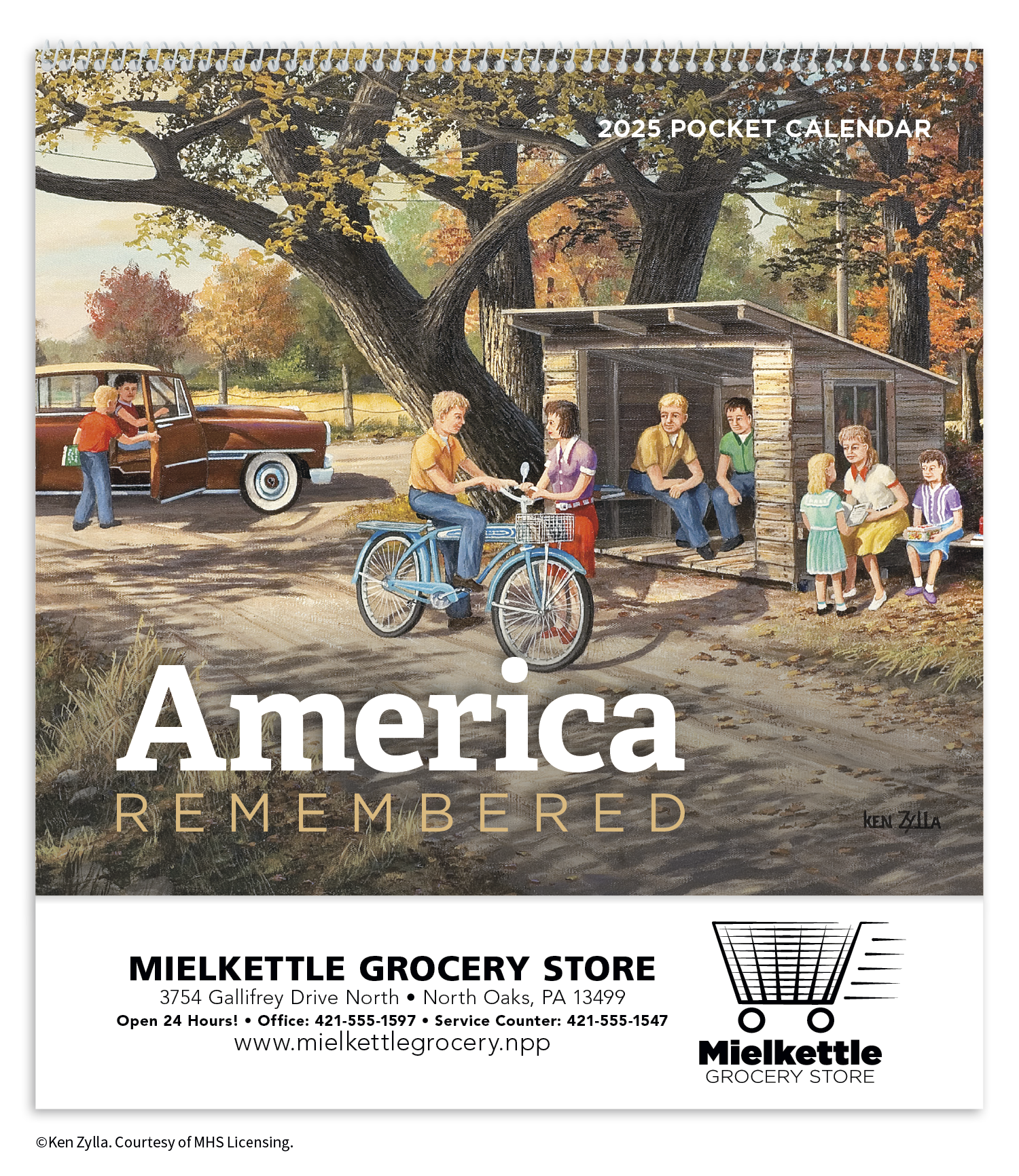 HotLine® Products America Remembered Pocket Calendar 16
