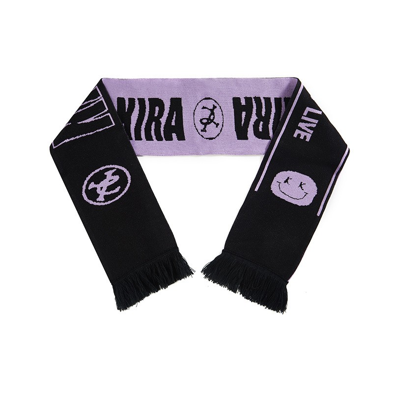 Knitted Scarf W/ Tassels 10