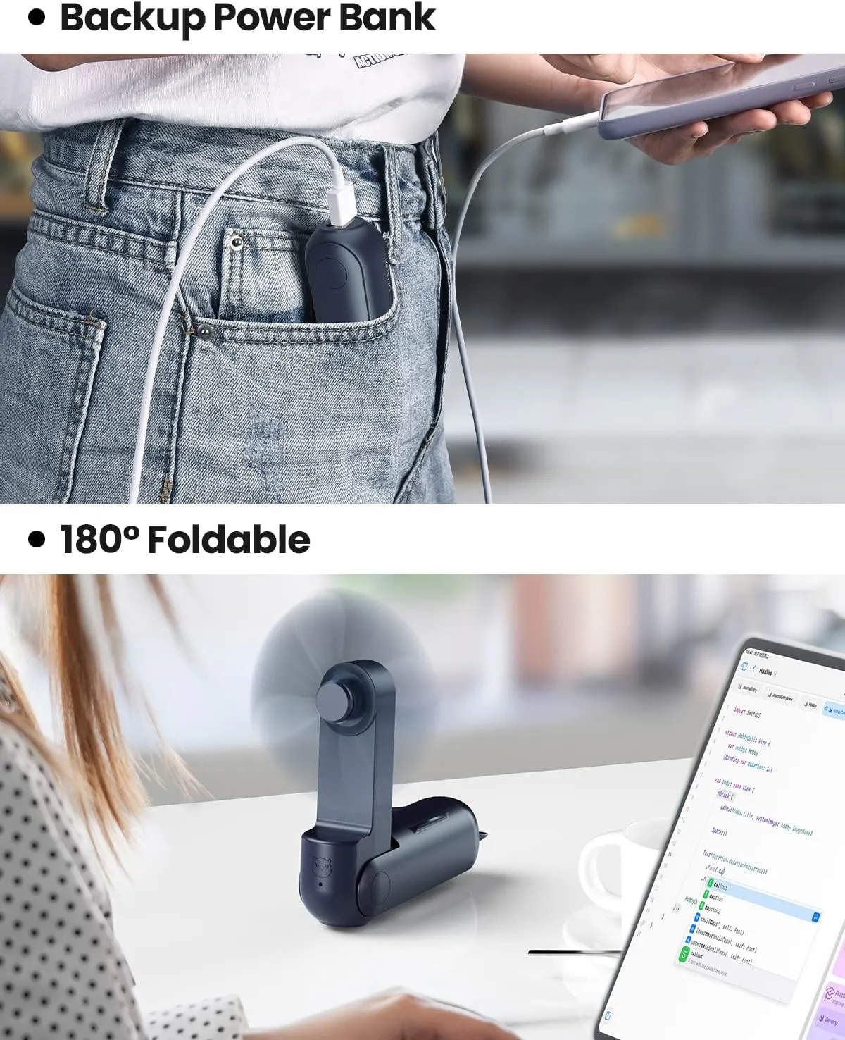 Handheld Folding Fan 4