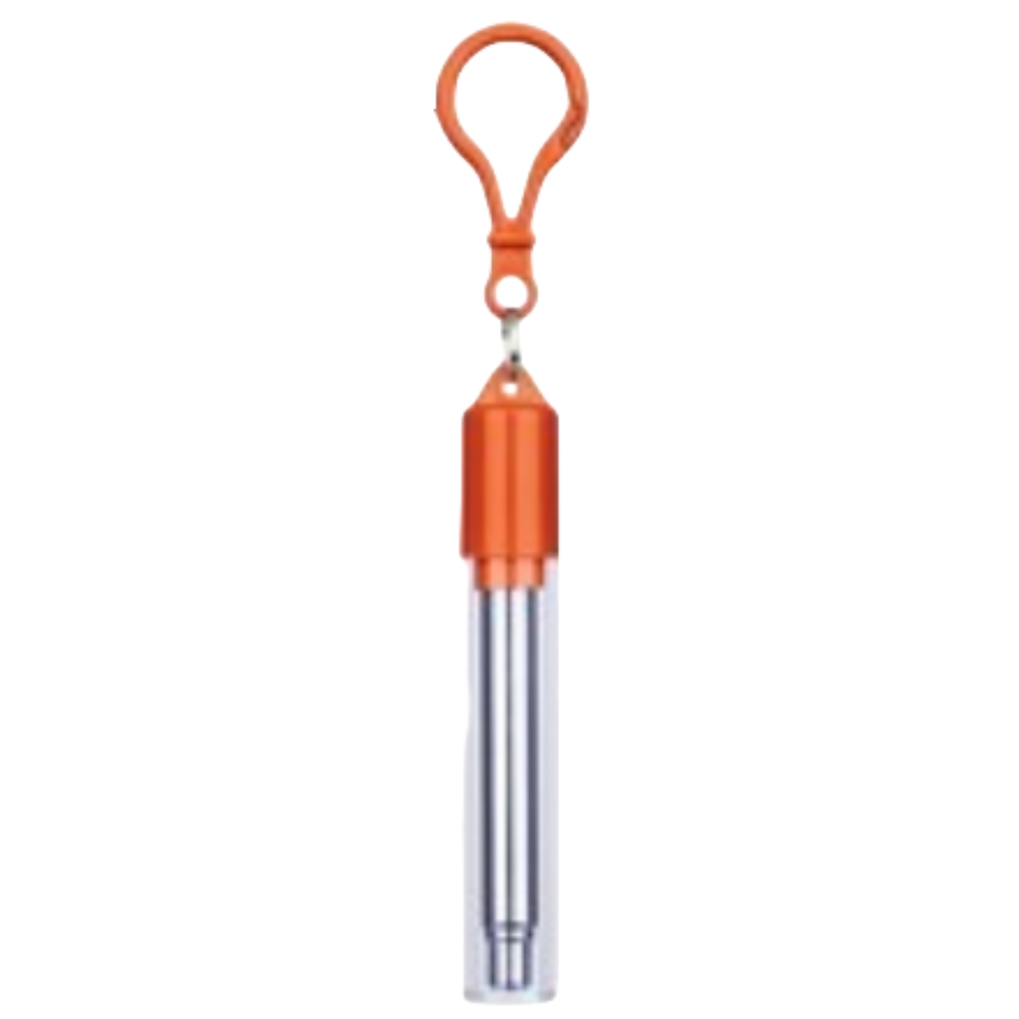 Slide Collapsible Straw With Keychain 2