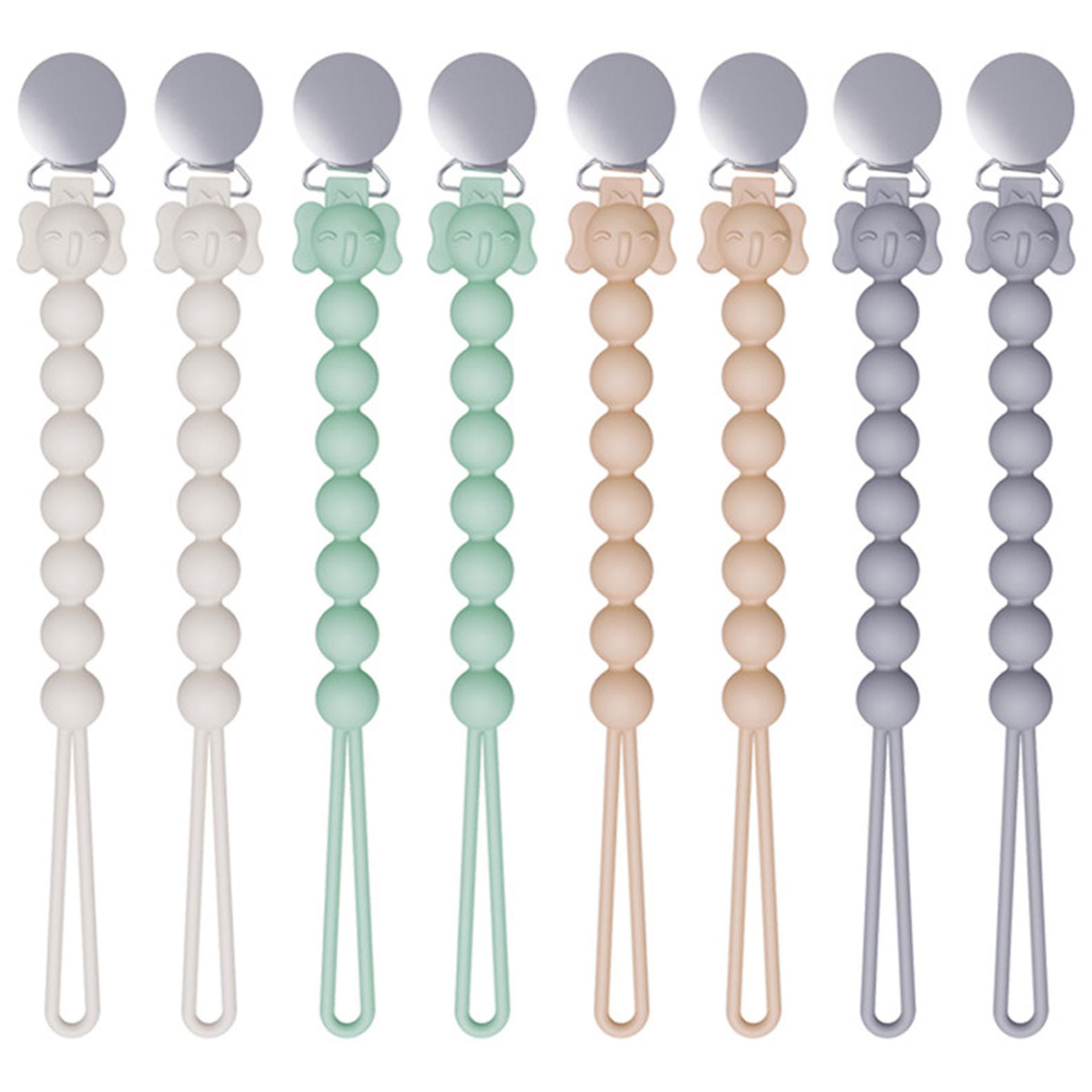 Safety Silicone Keychains 1