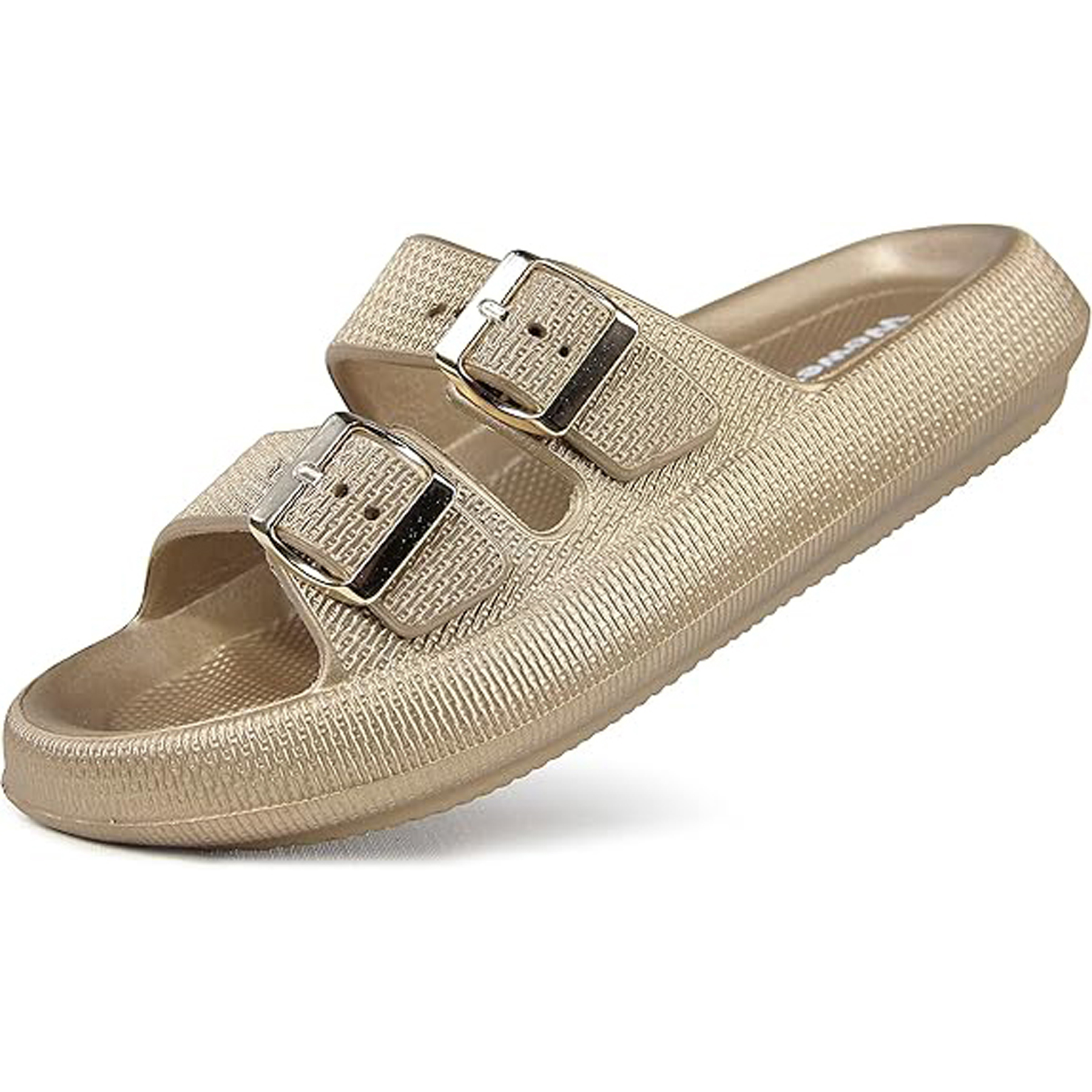 EVA Double Buckle Adjustable Flat Sandals 13
