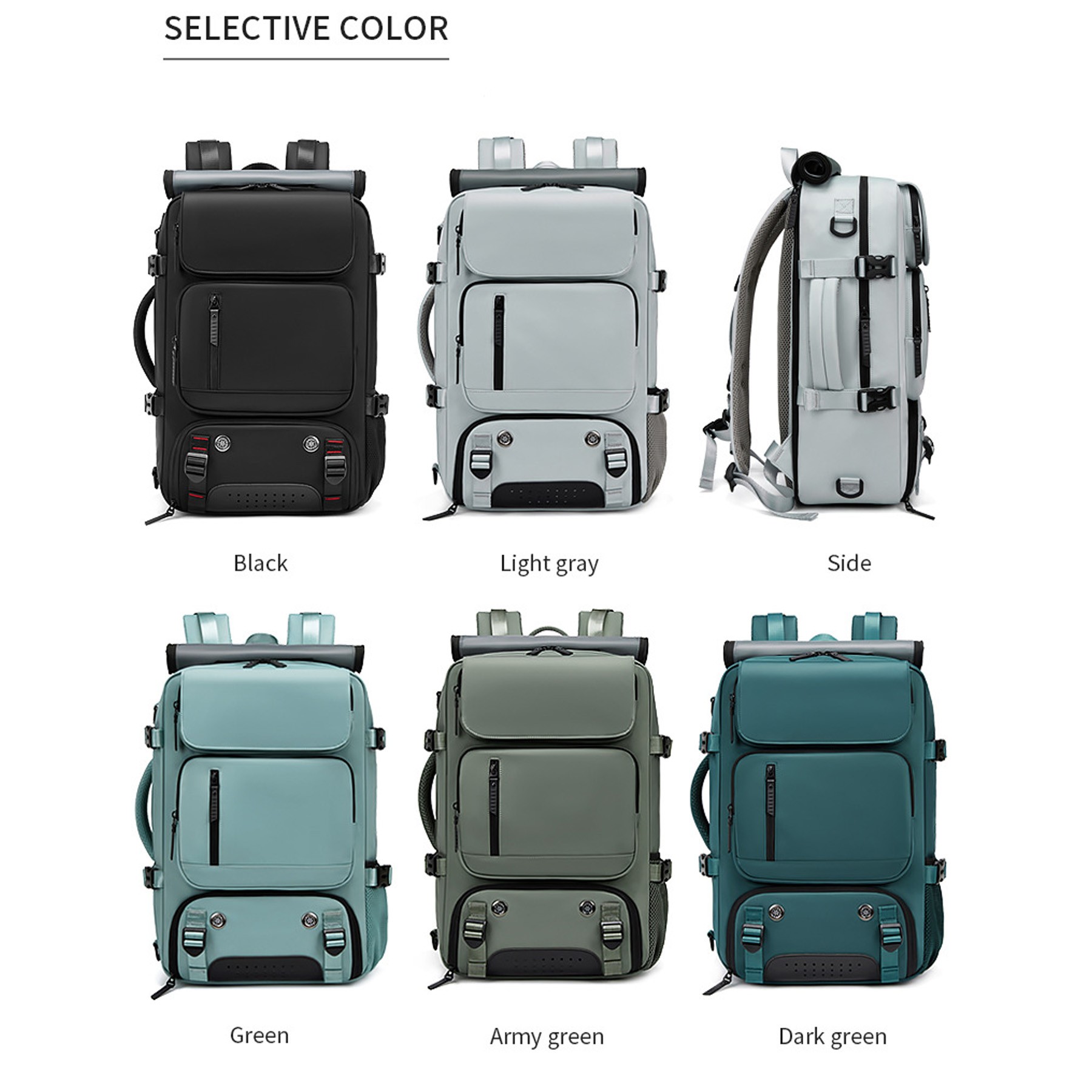 Airline Approved Luggage Bag with USB Charging Port 2