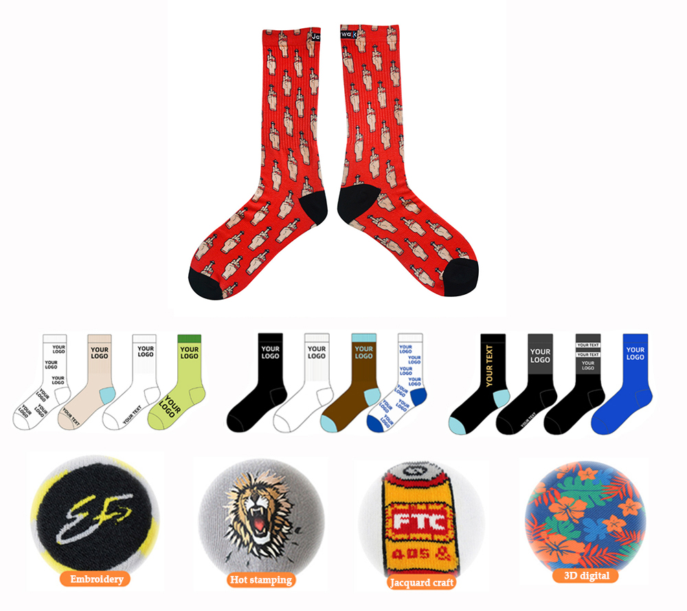 Cotton Crew Socks 4