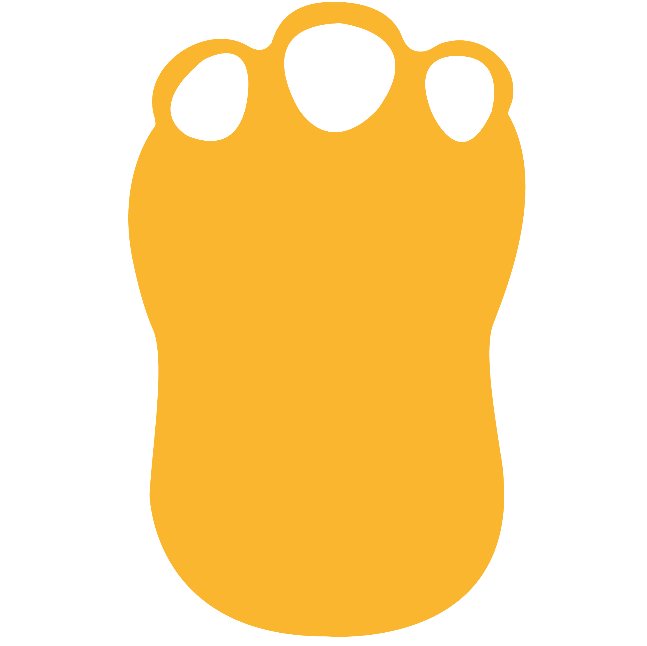 Foam Dinosaur Foot Waver 12
