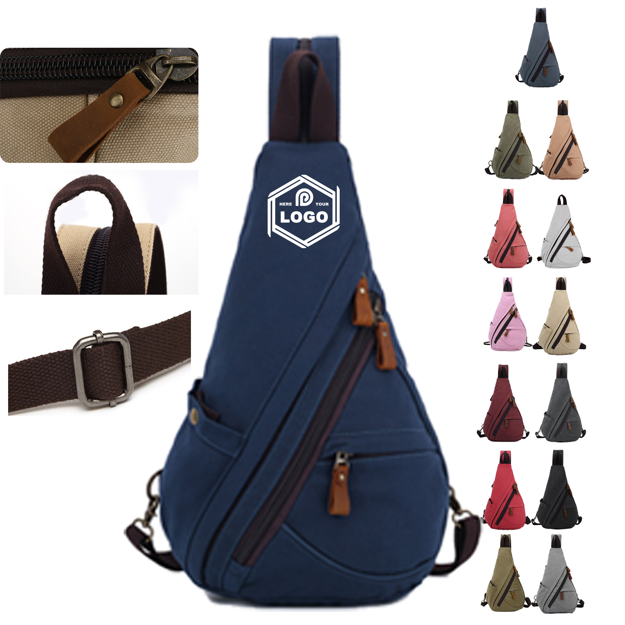 Canvas Shoulder Bag for Travel 2