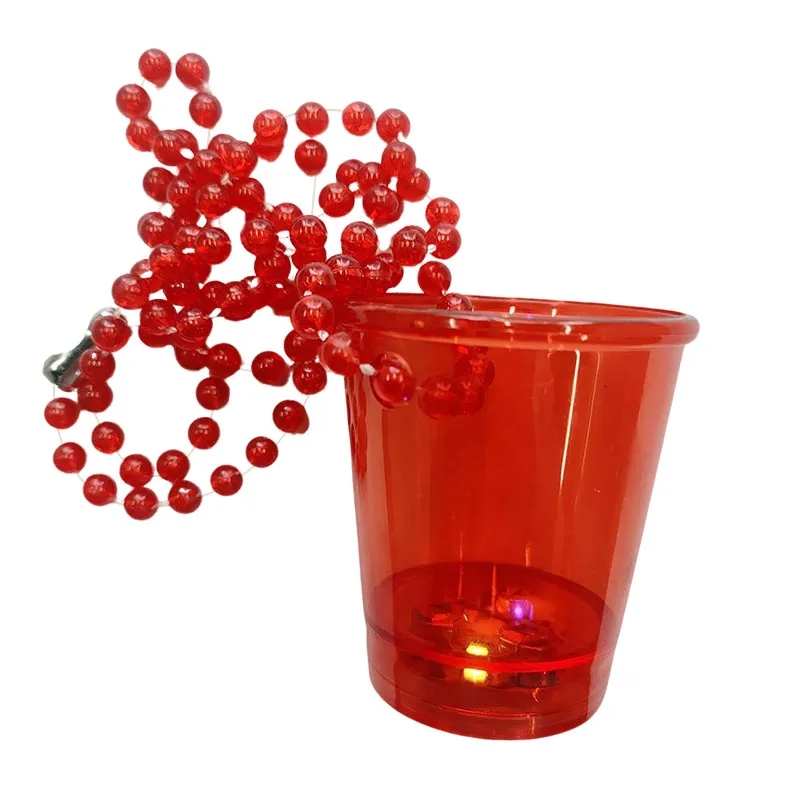 Led Light Up Shot Glasses Necklace Cups 6