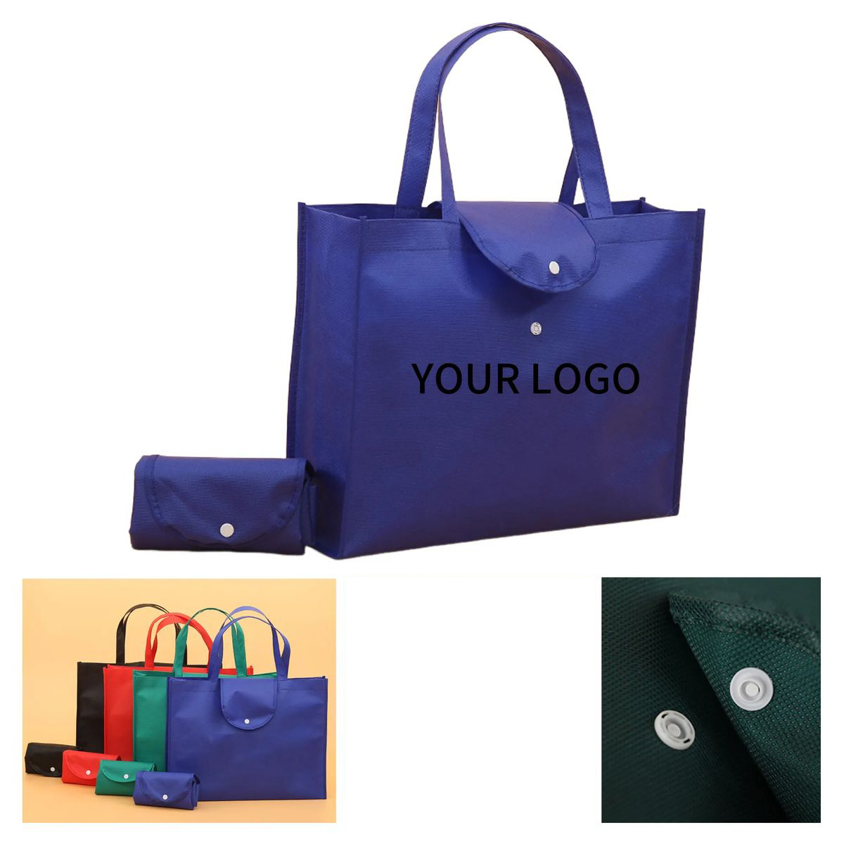 Durable Foldable Tote Bag for Daily Shopping 4